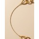 Collar oro vegetal –  FORTALEZA - Biojoya Capim dourado – 34x17 cm - Sloweco