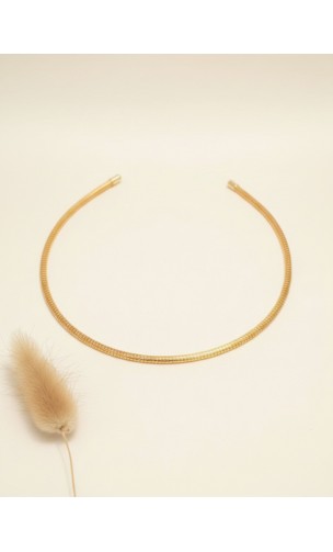 Diadema Capim dourado – NILO - Oro vegetal – Diámetro 18 cm - Sloweco