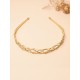 Serre-tête Capim dourado – YUCATAN – Or végétal - Diamètre 18 cm - Sloweco