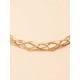 Serre-tête Capim dourado – YUCATAN – Or végétal - Diamètre 18 cm - Sloweco