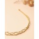Serre-tête Capim dourado – YUCATAN – Or végétal - Diamètre 18 cm - Sloweco