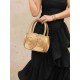 Sac à main artisanal -  JALAPAO TRENZADO  - Capim dourado - Or végétal – L 24 x H 16 x l 8 cm –  Sloweco