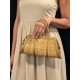 Sac à main artisanal -  TRAPECIO DORADO - Capim dourado – L 29 x H 15 x l0 cm – Sloweco