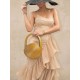 Sac à main artisanal -  SOL DORADO - Capim dourado – L 24 x H 23 x 6 cm – Sloweco