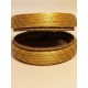 Boîte ovale artisanale -  Capim dourado – L 9 x H 8 x 4 cm – Sloweco