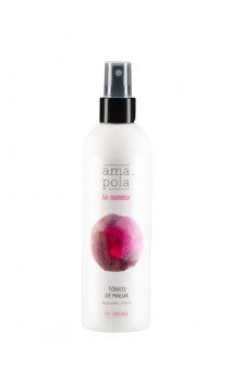 Tónico facial ecológico de malva - Amapola - 250 ml.