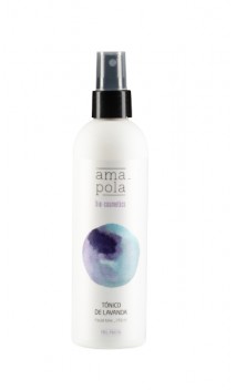 Tónico facial ecológico de Lavanda - Amapola - 250 ml.