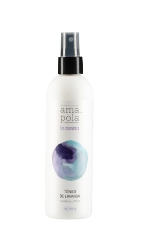 Tónico facial ecológico de Lavanda - Amapola - 125 ml.