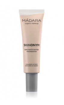 Base de maquillaje bio semimate - Péptidos - 020 IVORY SKINONYM - MÁDARA - 30 ml.