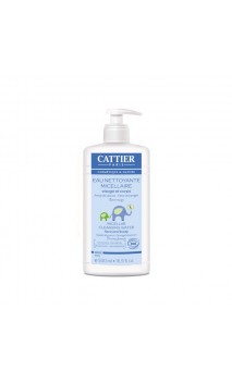 Agua Limpiadora Micelar Ecológica para bebé - Cattier - 500 ml.