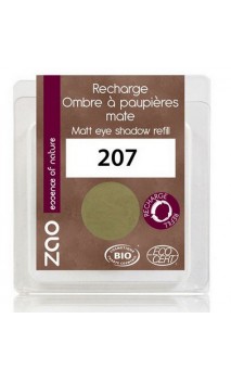 Recarga sombra de ojos ecológica - Vert olive - Mate - ZAO - 207