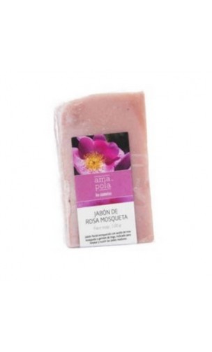 Savon BIO à la Rose Musquée - Amapola - 100 gr.