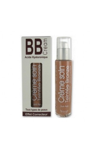 BB Cream bio Acide Hyaluronique (bronze) - Naturado en Provence - 50 ml.
