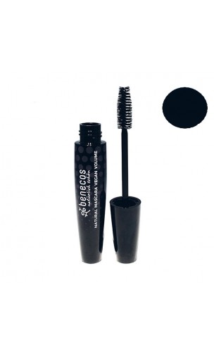 Mascara bio végétalien Volume Noir - Benecos - 10 ml.