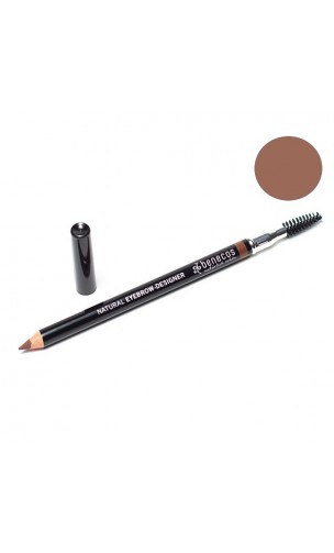 Crayon sourcils bio Gentle Brown - Benecos - 1,13 gr.