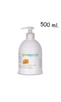 Gel bio pour mains et corps à la menthe et à l'orange - Greenatural - 500 ml.