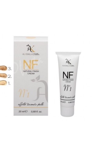 NF Crème teintée bio couleur Nº 1 (Natural Finish Cream nº 1) - Alkemilla - 20 ml.