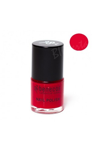 Esmalte de uñas ecológico Vintage Red - Benecos - 9 ml.