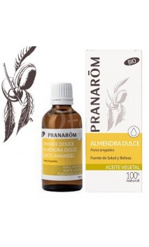 Aceite de Almendra dulce - Aceite vegetal ecológico - Pranarôm - 50 ml.