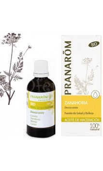 Aceite de Zanahoria - Aceite de maceración ecológico - Pranarôm - 50 ml.