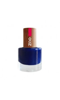 Vernis à ongles naturel - Zao Make Up - Bleu Nuit - 653 - 8 ml.