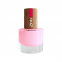 Vernis à ongles naturel - Zao Make Up - Rose Bonbon - 654 - 8 ml.