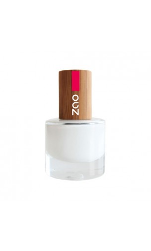 Esmalte de uñas natural - Zao Make Up - Blanco - 641 - 8 ml.