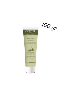 Arcilla Verde natural Lista para usar - Cattier - 100 ml.