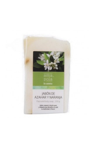 Savon BIO Fleur d'oranger et Orange - Amapola - 100 gr.