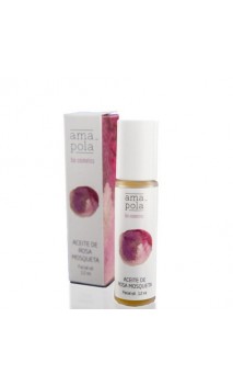 Huile de Rose musquée BIO et pure - Amapola - 12 ml.