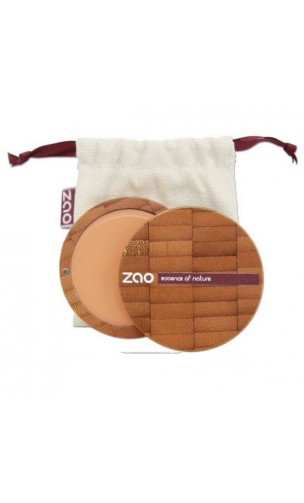Maquillaje compacto ecológico 731 - Abricot - Zao Make Up - 7,5 gr.
