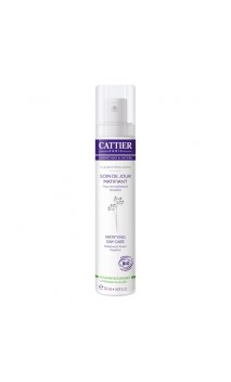 Crema de día matificante bio Flor de Emulsión - Piel mixta/grasa - Cattier - 50 ml.