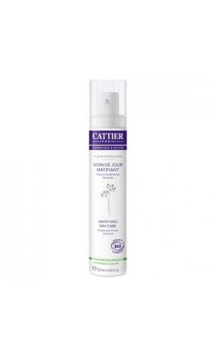 Crema de día matificante bio Flor de Emulsión - Cattier - 50 ml.