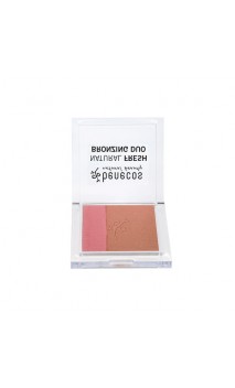 Polvo compacto bio bronceado natural Dúo Ibiza Nights - Benecos - 8 gr.