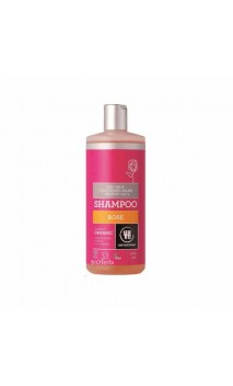 Shampooing BIO Rose Cheveux normaux - URTEKRAM - 500 ml.