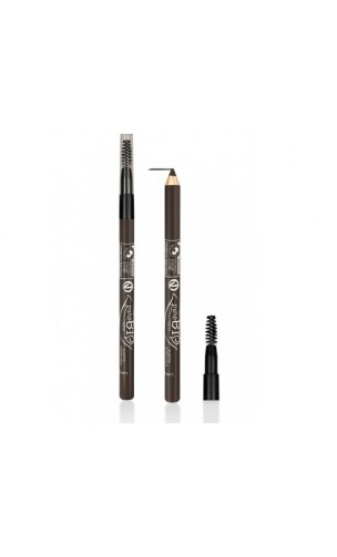 Crayon bio pour les yeux et sourcils 02 Marron - PuroBIO - 1,1 gr.