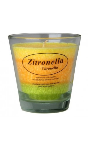 Bougie végétale parfumée Citronnelle - Kerzenfarm - 20 heures