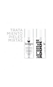 Crema facial bio Antiedad & Antimanchas Ácido Hialurónico - Piel mixta - Savages - 50 ml.