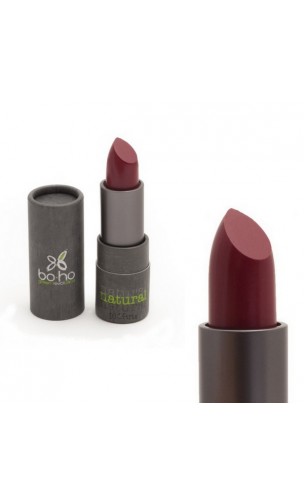 Barra de labios ecológica Mate transparente 310 Grenade - BoHo Green Cosmetics - 3,5 gr.