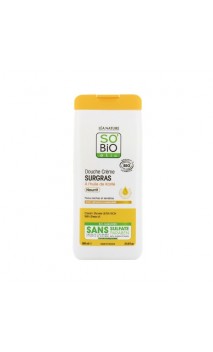 Gel de ducha cremoso ecológico Sin Sulfatos SURGRAS (Karité) - SO'BiO étic - 650 ml.