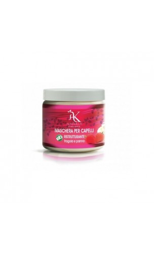 Masque capilaire bio Réparateur Fraises à la crème - Alkemilla - 200 ml.