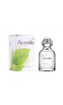 Eau de parfum Jardin des Thés - Perfume bio Estimulante - Acorelle - 50 ml.