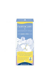 Compresa Post-parto con Algodón bio - Natracare - 10 Ud.