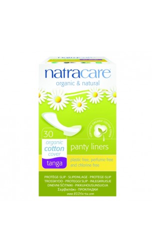 Protège-slip Tanga coton BIO - Natracare - 30 Unités