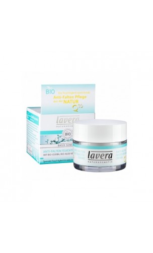 Crema de día ecológica Hidratante Antiedad Q10 Basis Sensitiv - Lavera - 50 ml.