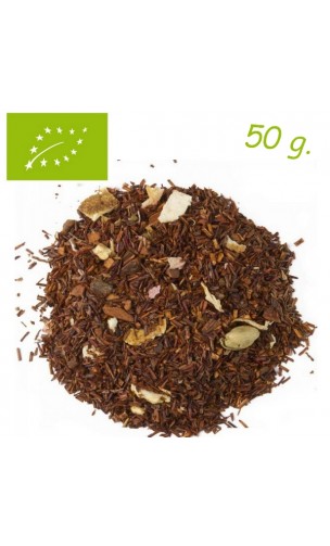 Rooibos Fantasía de Otoño (Canela, Naranja & Jengibre) - Rooibos ecológico a granel - Aromas de té
