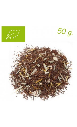 Rooibos CARIBE (Mango & Fresa) - Rooibos ecológico a granel - Aromas de té