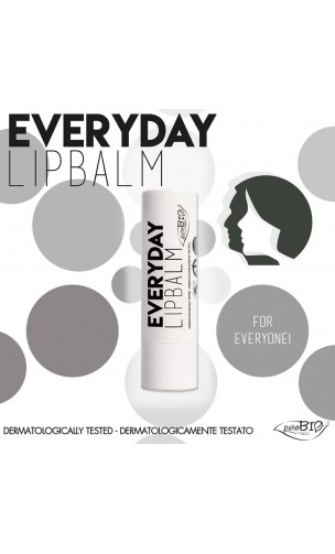 Bálsamo labial ecológico Everyday 01- PuroBIO - 5 ml.