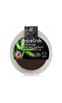 Recharge Fond de teint compact BIO 741 - Moka - Zao Make Up - 7,5 gr.