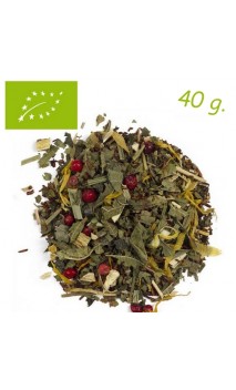 Rooibos Gingembre & Citron (Stimulant) - Rooibos bio en vrac - Aromas de té